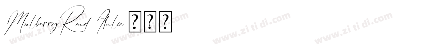 MulberryRoad Italic字体转换 MulberryRoad Italic字体转换